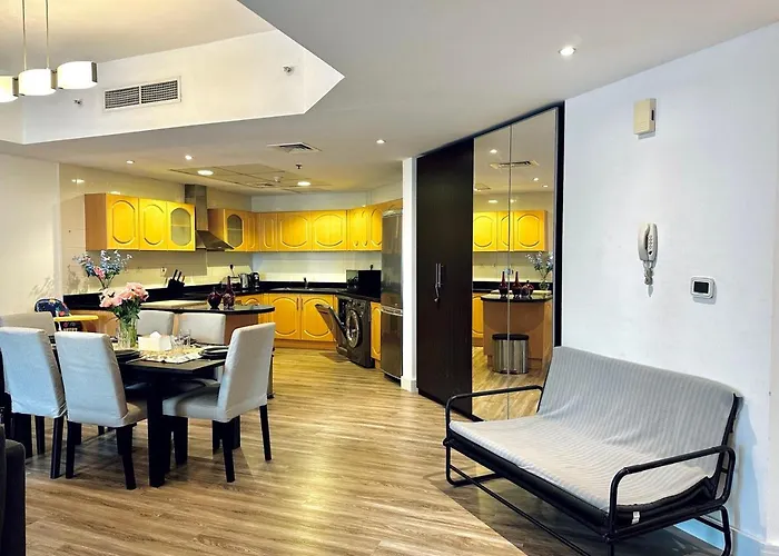 La Buena Vida Holiday Homes - Exquisite Spacious Luxe 1Br Apt , Full Marina View, Kitchen, 5 Min To Beach, Jbr And Marina