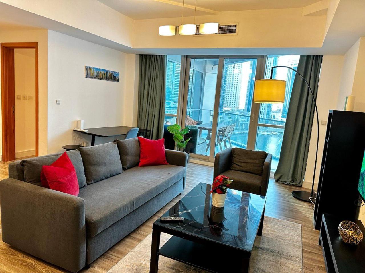 La Buena Vida Homes - Exquisite Spacious Luxe 1br , Full Marina View, Kitchen, 5 Min To Beach, Jbr And Marina Appartement *