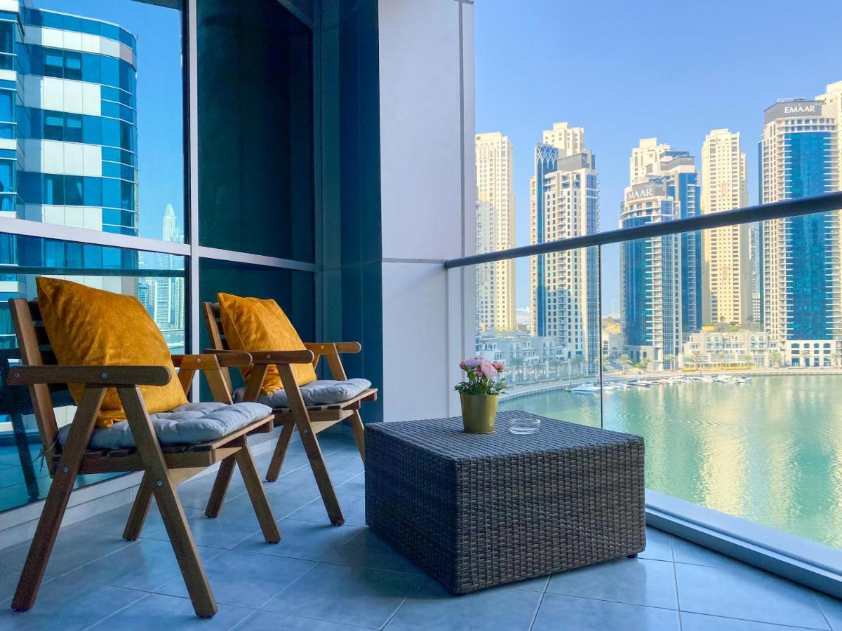 La Buena Vida Homes - Exquisite Spacious Luxe 1br , Full Marina View, Kitchen, 5 Min To Beach, Jbr And Marina Dubaï